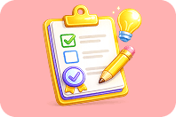 Practice & Quizzes illustration